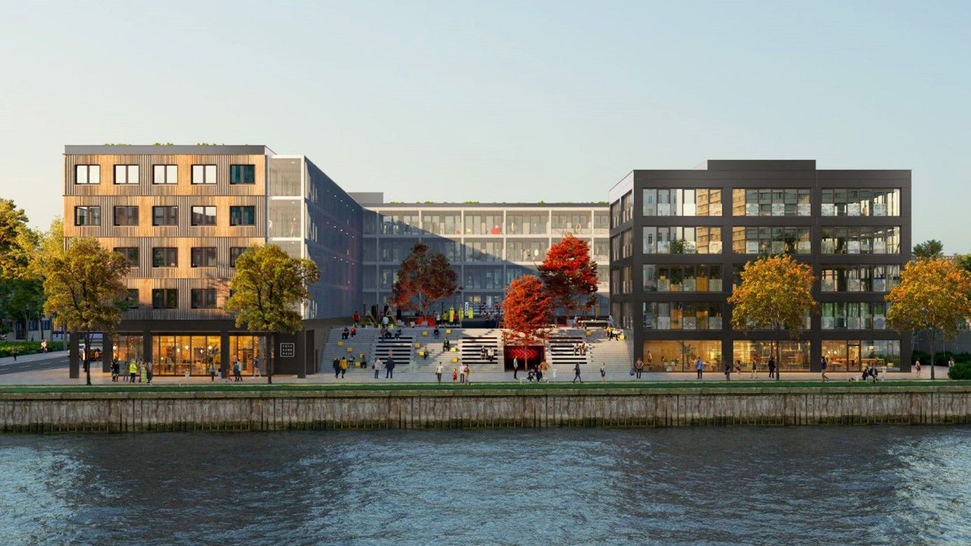 Visualisierung zum Projekt Rockywood Offenbach, Offenbach a. M.