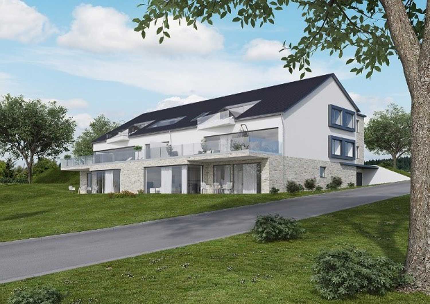 Visualisierung zum Projekt Mehrfamilienhaus, Kirchheim unter Teck